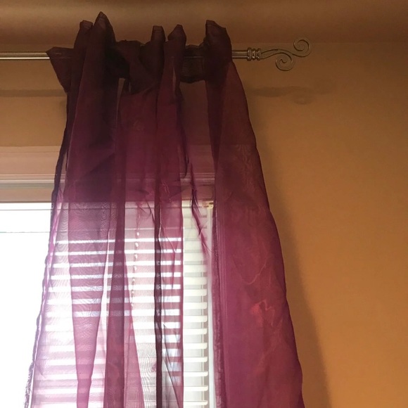 IKEA Window magenta shears (2) - Picture 2 of 5